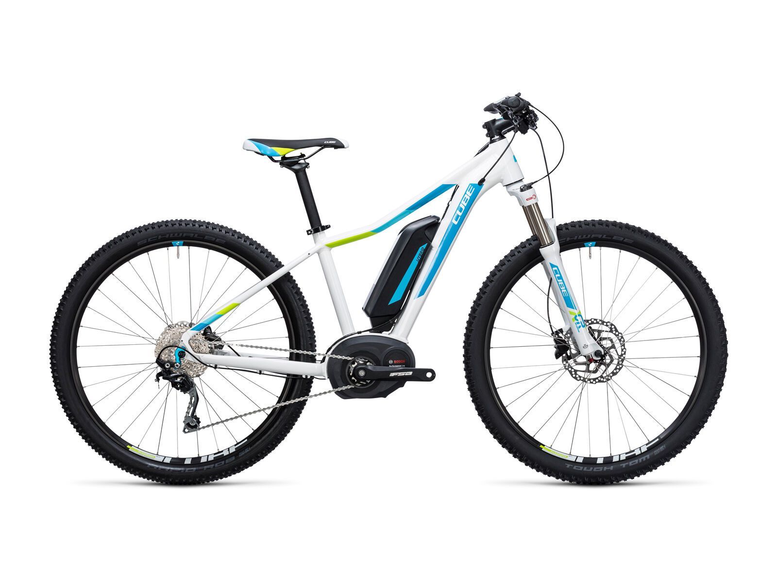 Cube Access WLS Hybrid Pro 400 29, white´n´blue - Bild 1