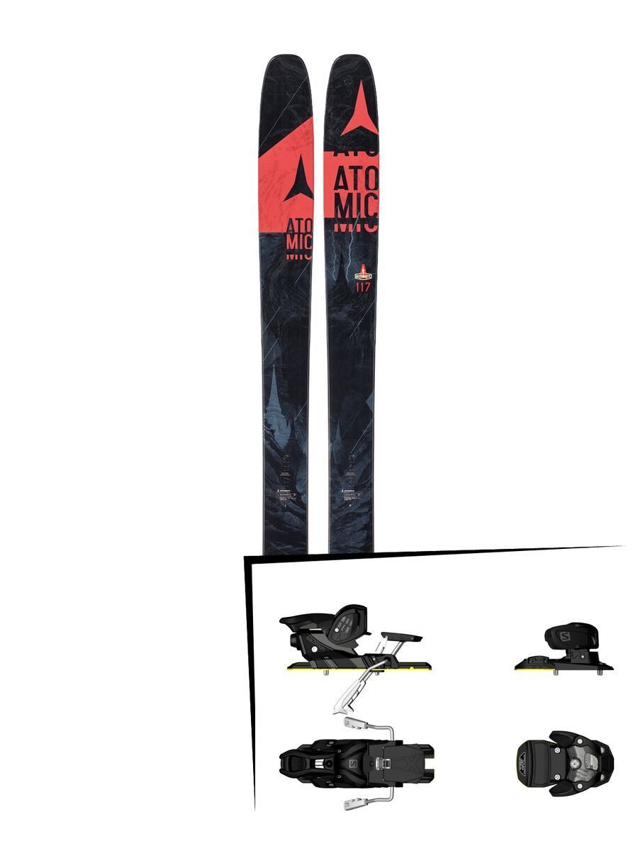 Atomic Set: Automatic 117 2016 + Salomon Warden MNC 13 - Bild 1