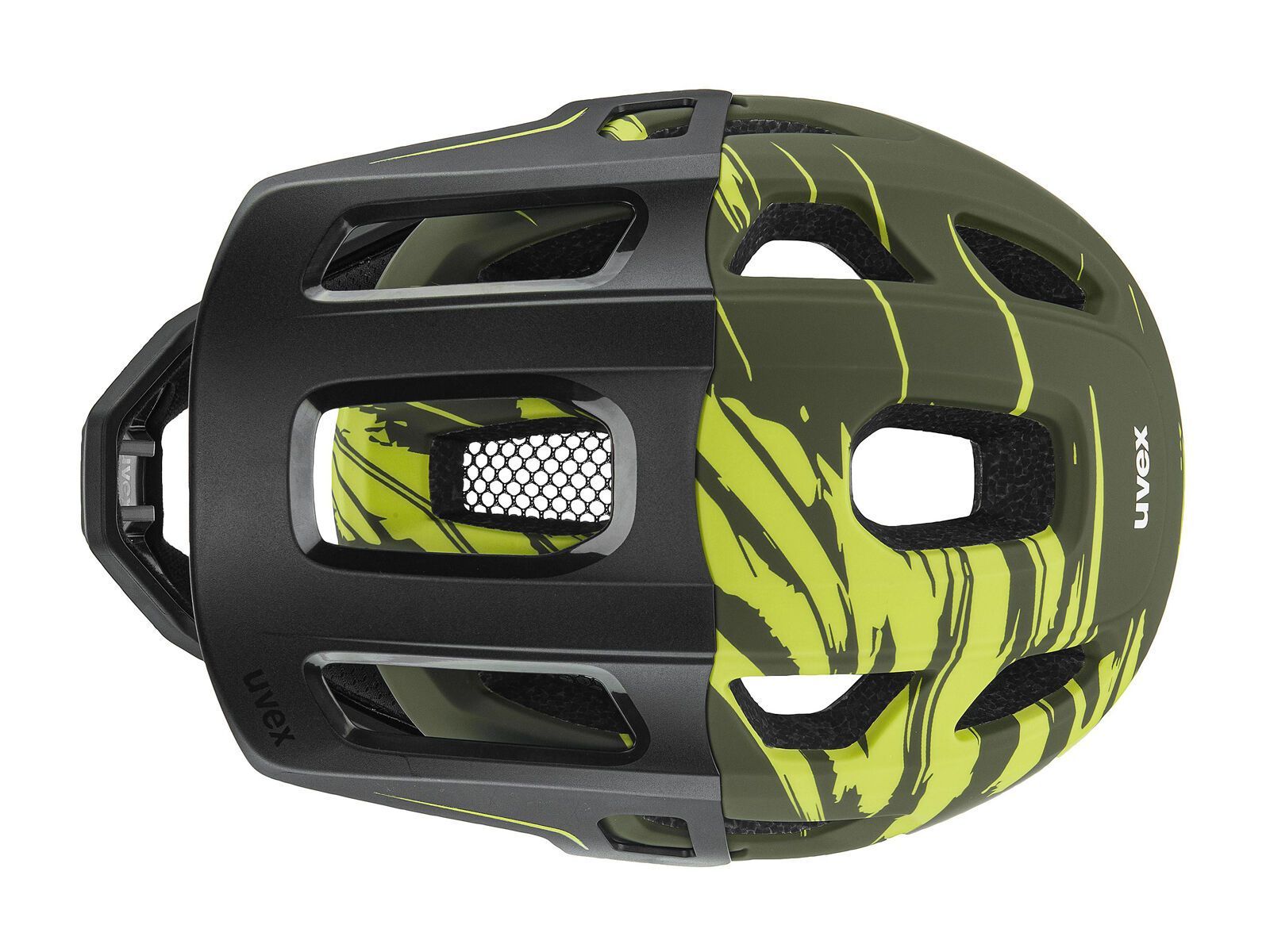 uvex react jr. fullface, dark olive matt - Bild 5