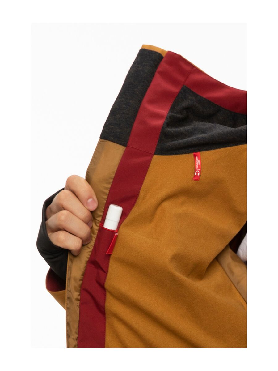 686 Men's GLCR Gore-Tex GT Jacket, golden brown colorblock - Bild 8