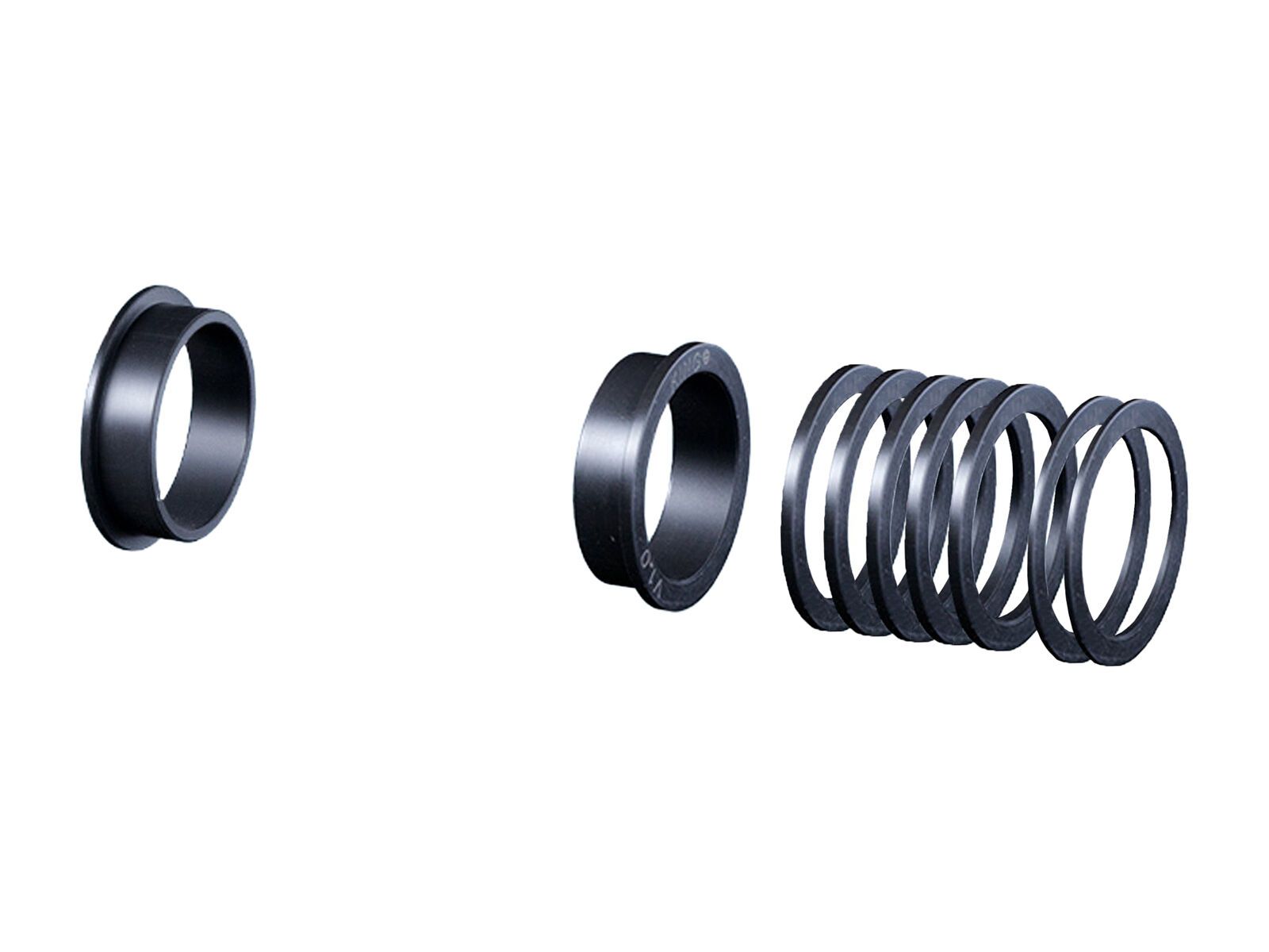 Chris King Fit Kit for 30 mm Cranks #5 T47, black - Bild 1