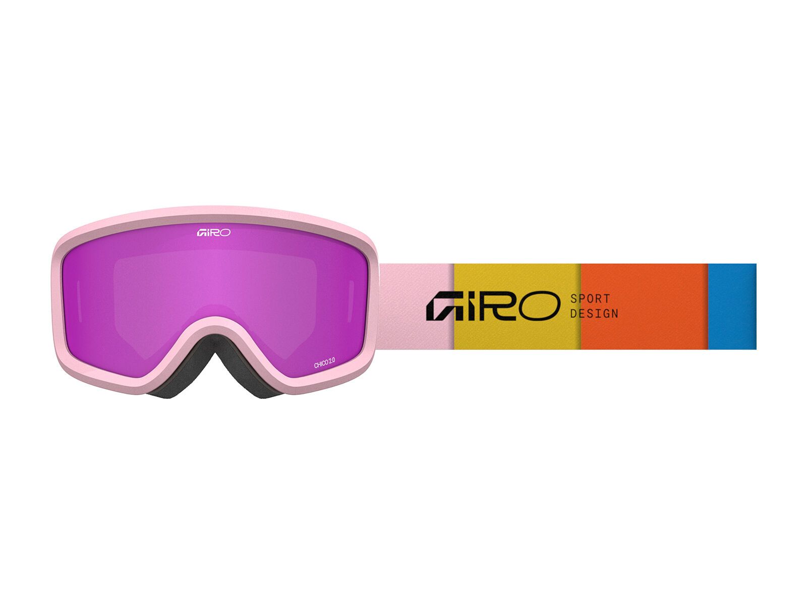 Giro Chico 2.0, Amber Pink / blocks pink - Bild 1