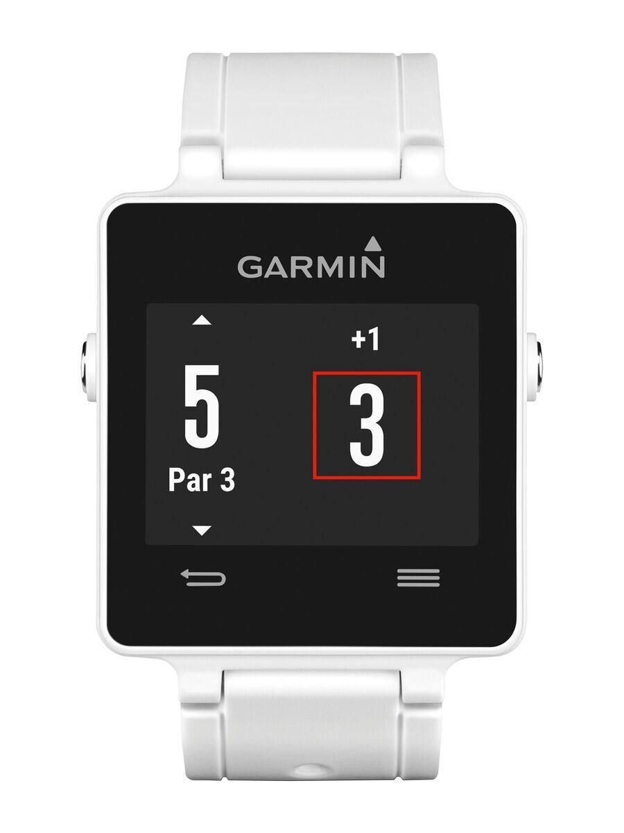*** 2. Wahl *** Garmin vivoactive HRM Bundle (mit Brustgurt), weiss - Sportuhr | - Bild 2