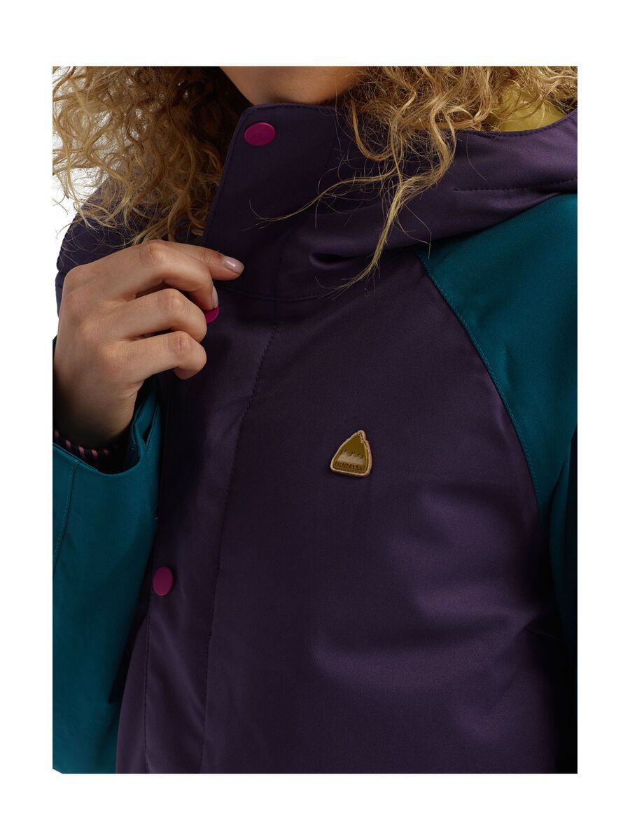 Burton Women's Eastfall Jacket, velvet/deep teal/evilo - Bild 8