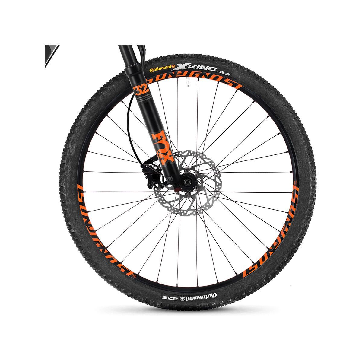 Ghost Kato FS 5.7 AL, night black/titanium gray/monarch orange - Bild 3