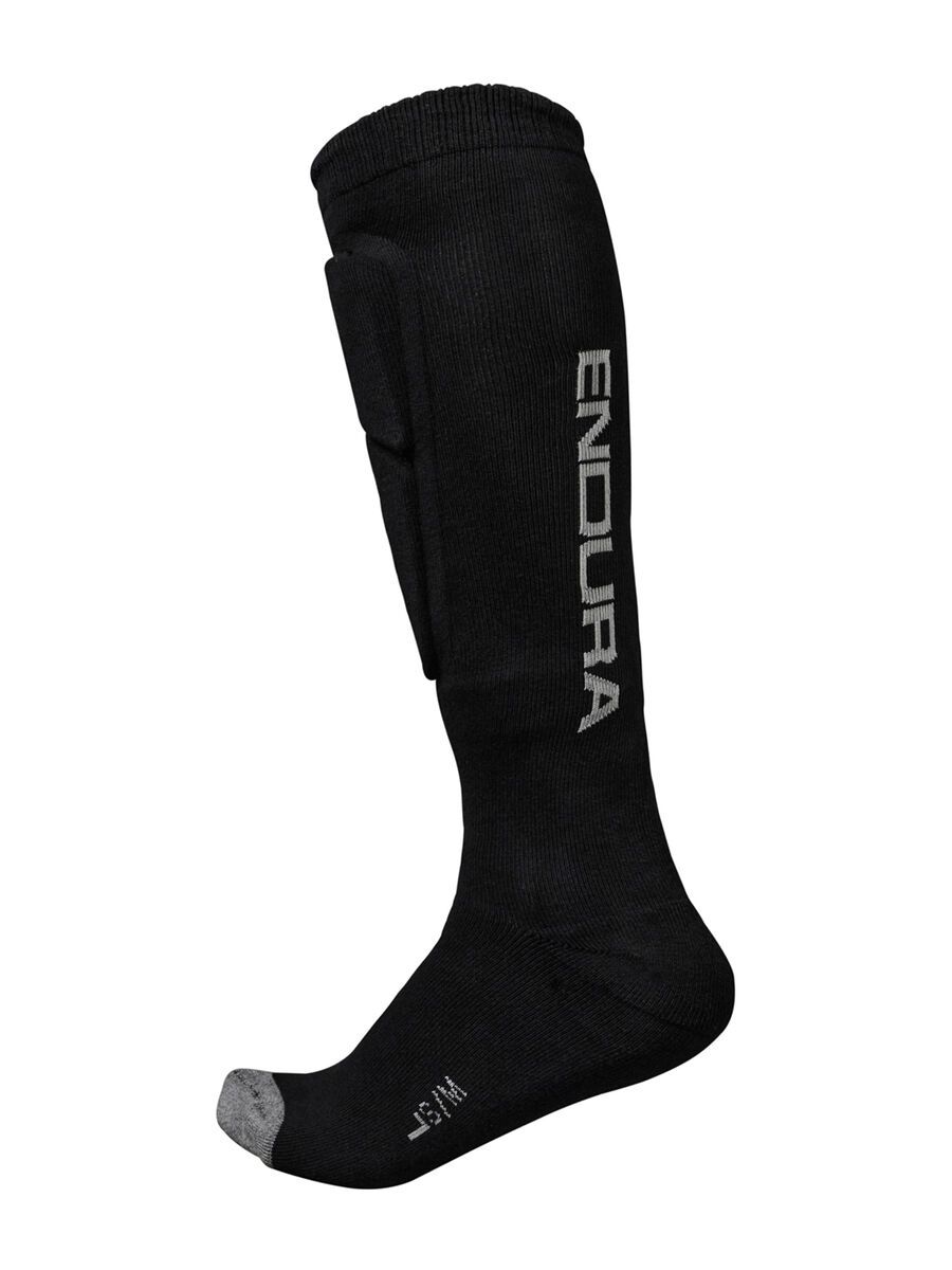 Endura SingleTrack Schienbeinprotektor Socken, schwarz - Bild 1