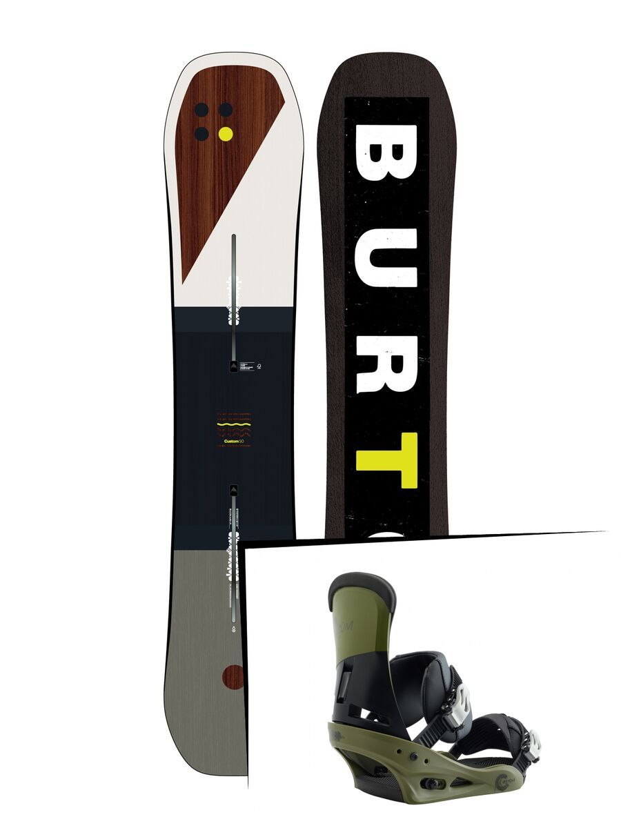 Set: Burton Custom 2019 +  Custom (2218423S) - Bild 1