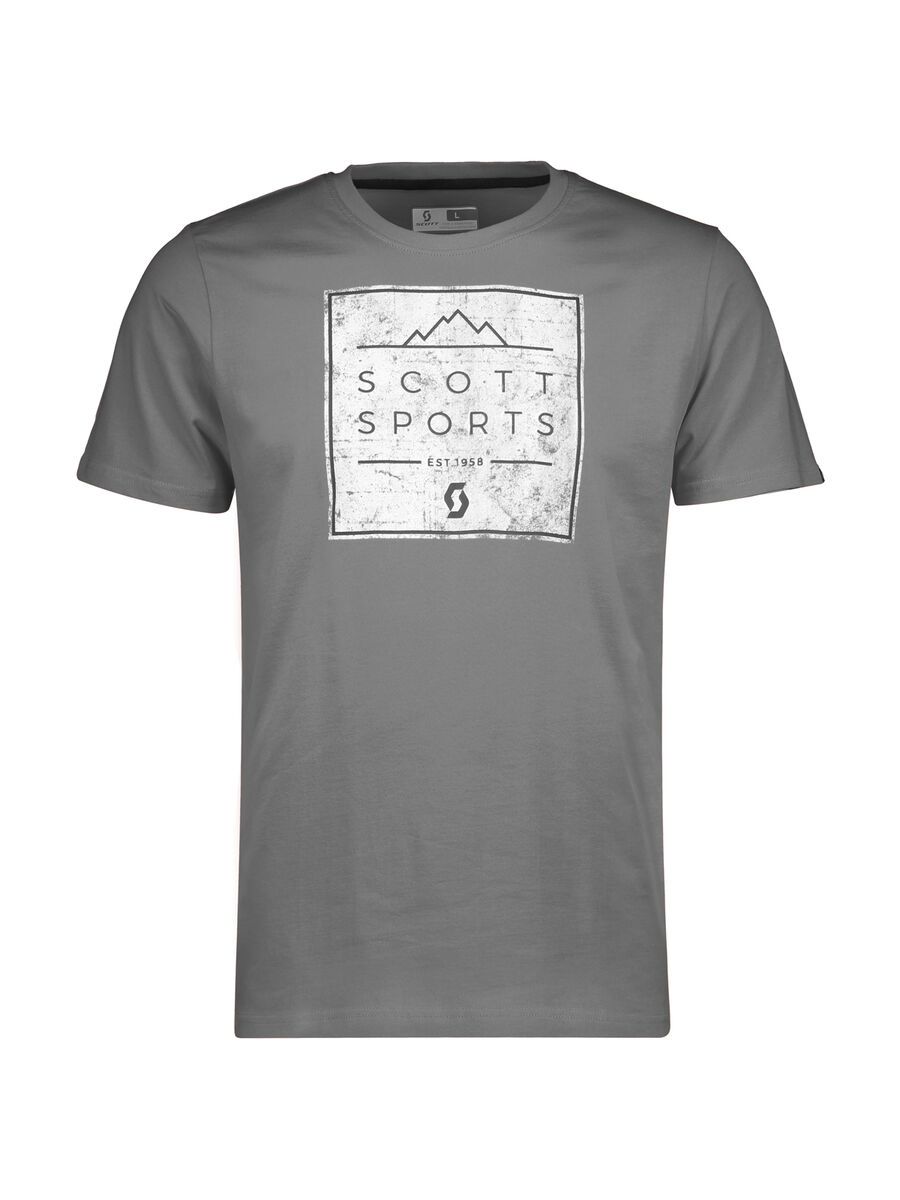 Scott 10 Casual S/SL Tee, heather grey - Bild 1