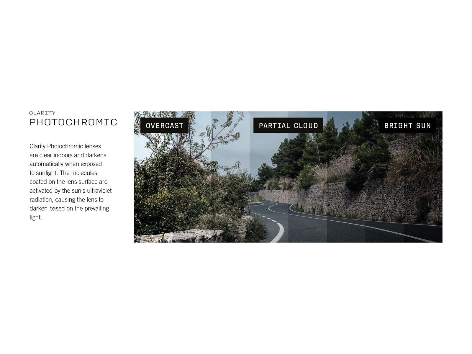 POC Devour, Clarity Photochromic/Changeable Grey / translucent black - Bild 6