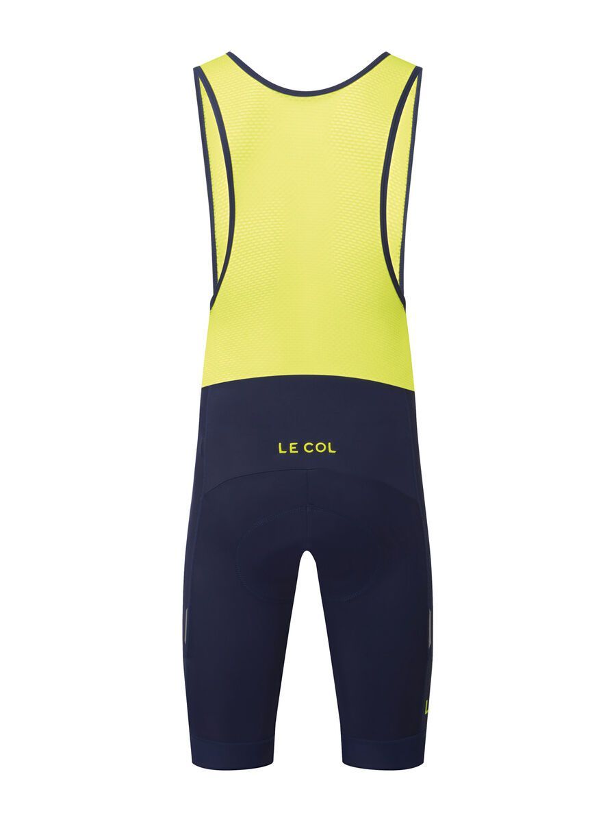 Le Col Sport Bib Shorts II, navy/lime - Bild 4