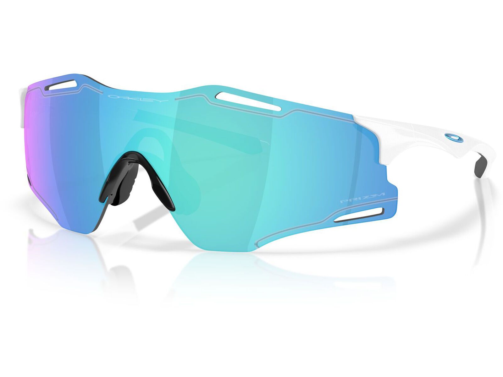 Oakley Cybr Zero Cyber Collection, Prizm Sapphire / polished white - Bild 10