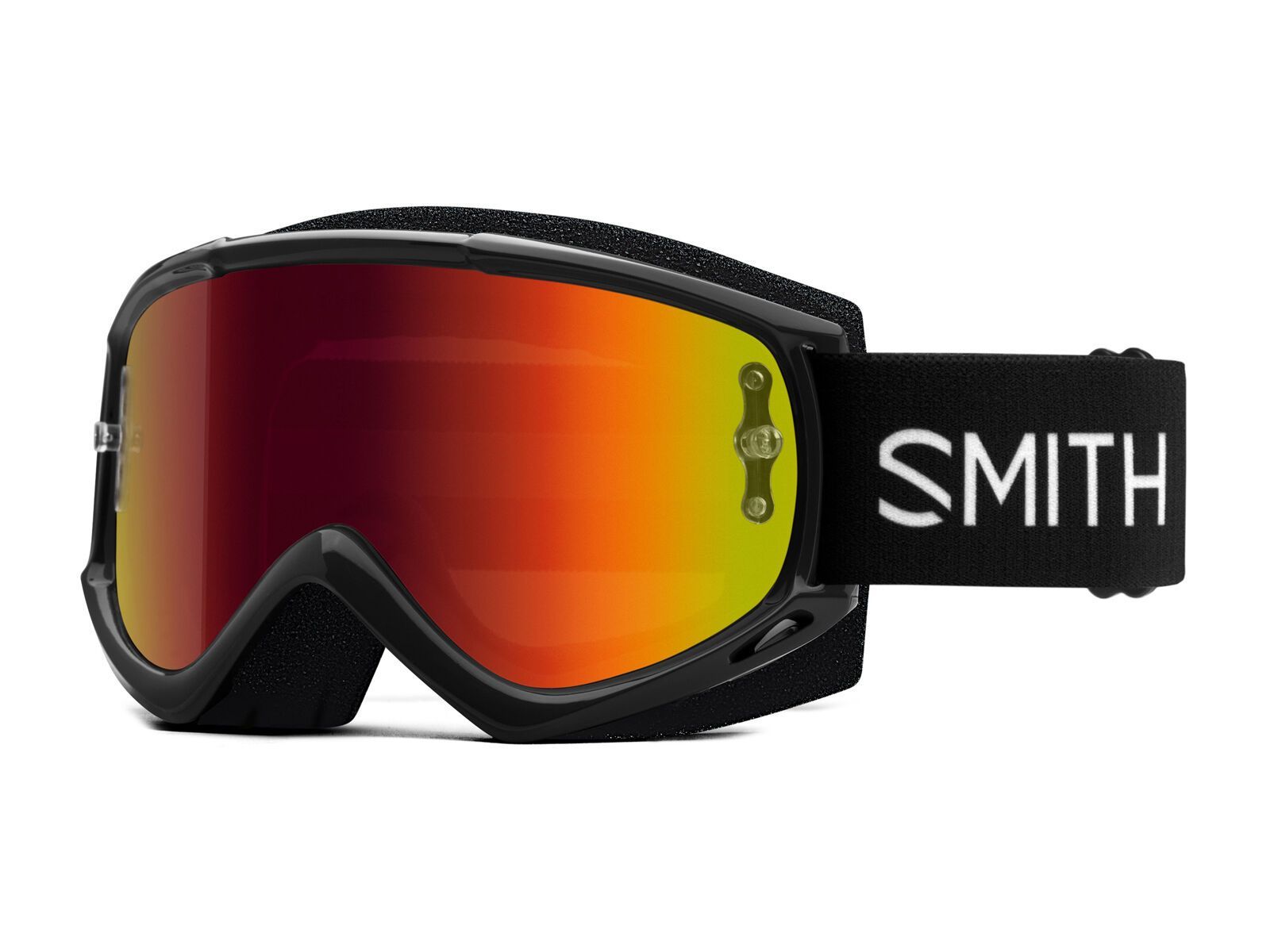 Smith Fuel V.1 inkl. WS, black/Lens: red mirror - Bild 1