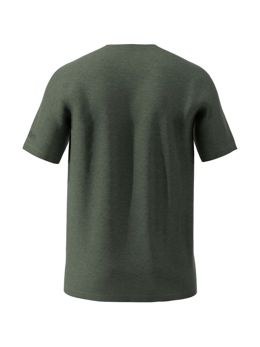 Zimtstern Bladez Tee Men’s, forest night melange - Bild 2