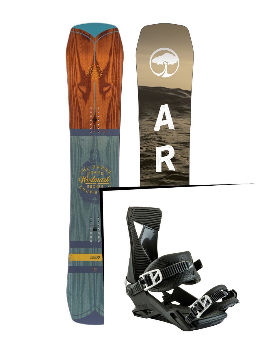 Set: Arbor Westmark Rocker 2017 + Nitro Zero (1691161S) - Bild 1