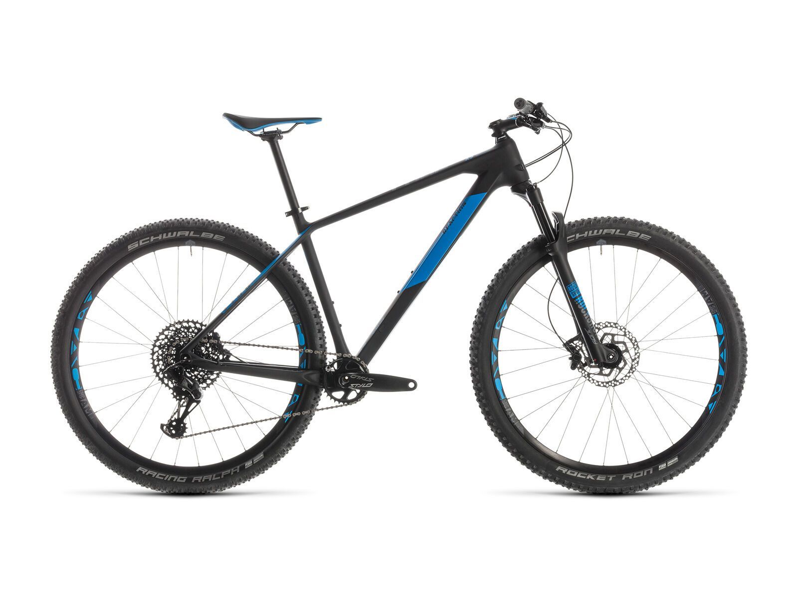 Cube Reaction C:62 Pro, carbon´n´blue - Bild 1