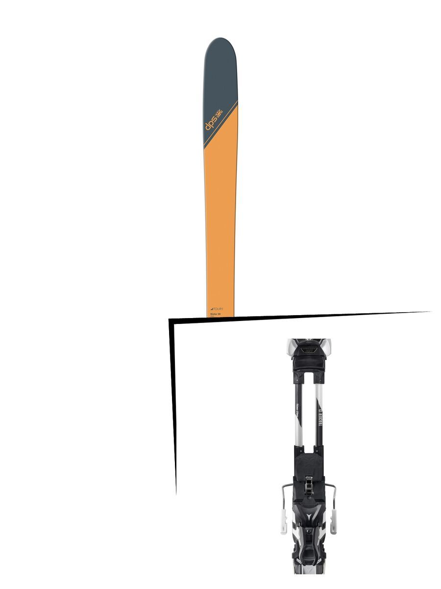 Set: DPS Skis Wailer 99 Tour1 2018 + Atomic Tracker 13 MNC black/silver - Bild 1