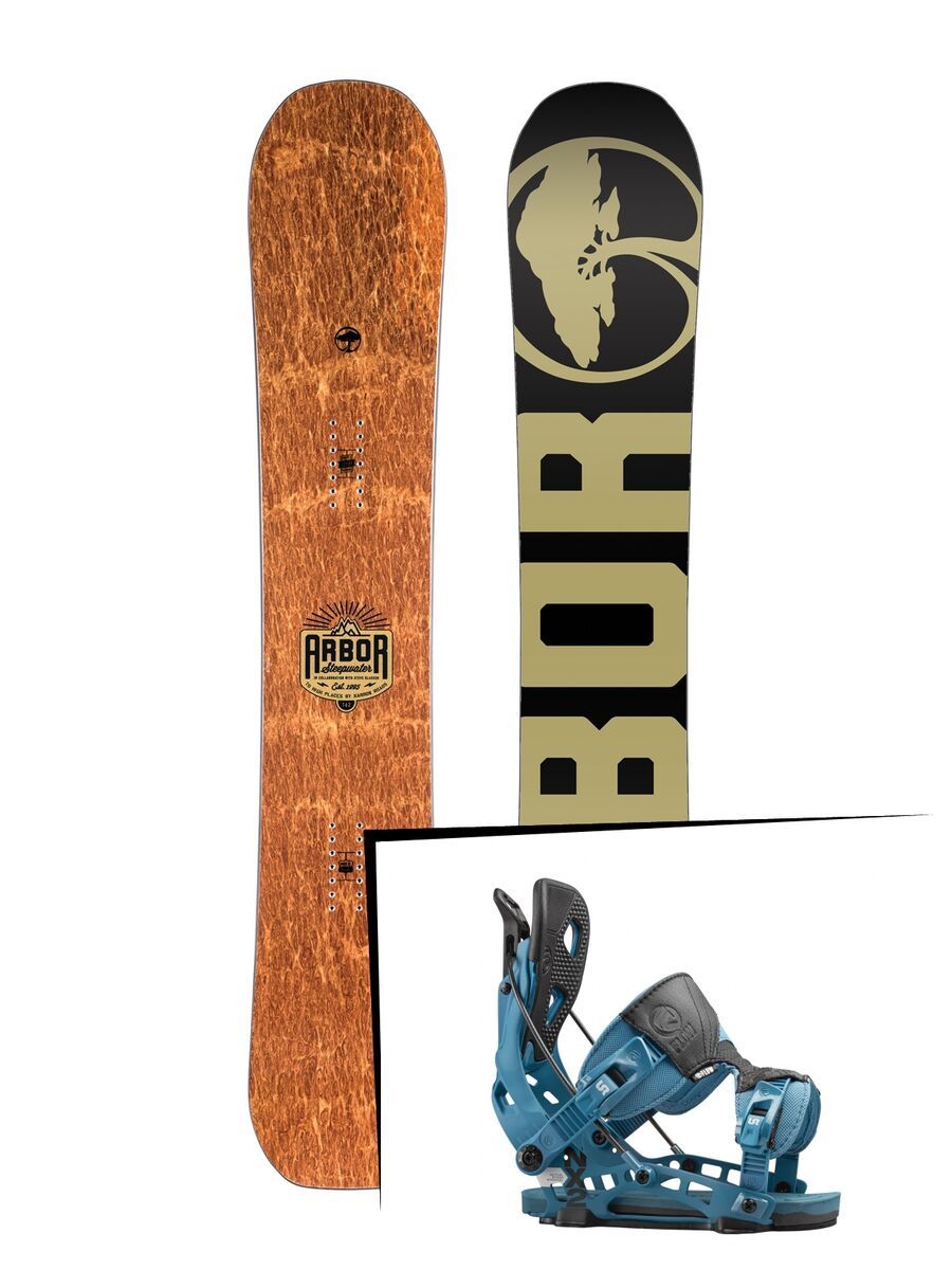 Set: Arbor Steepwater 2017 + Flow NX2 (1513118S) - Bild 1