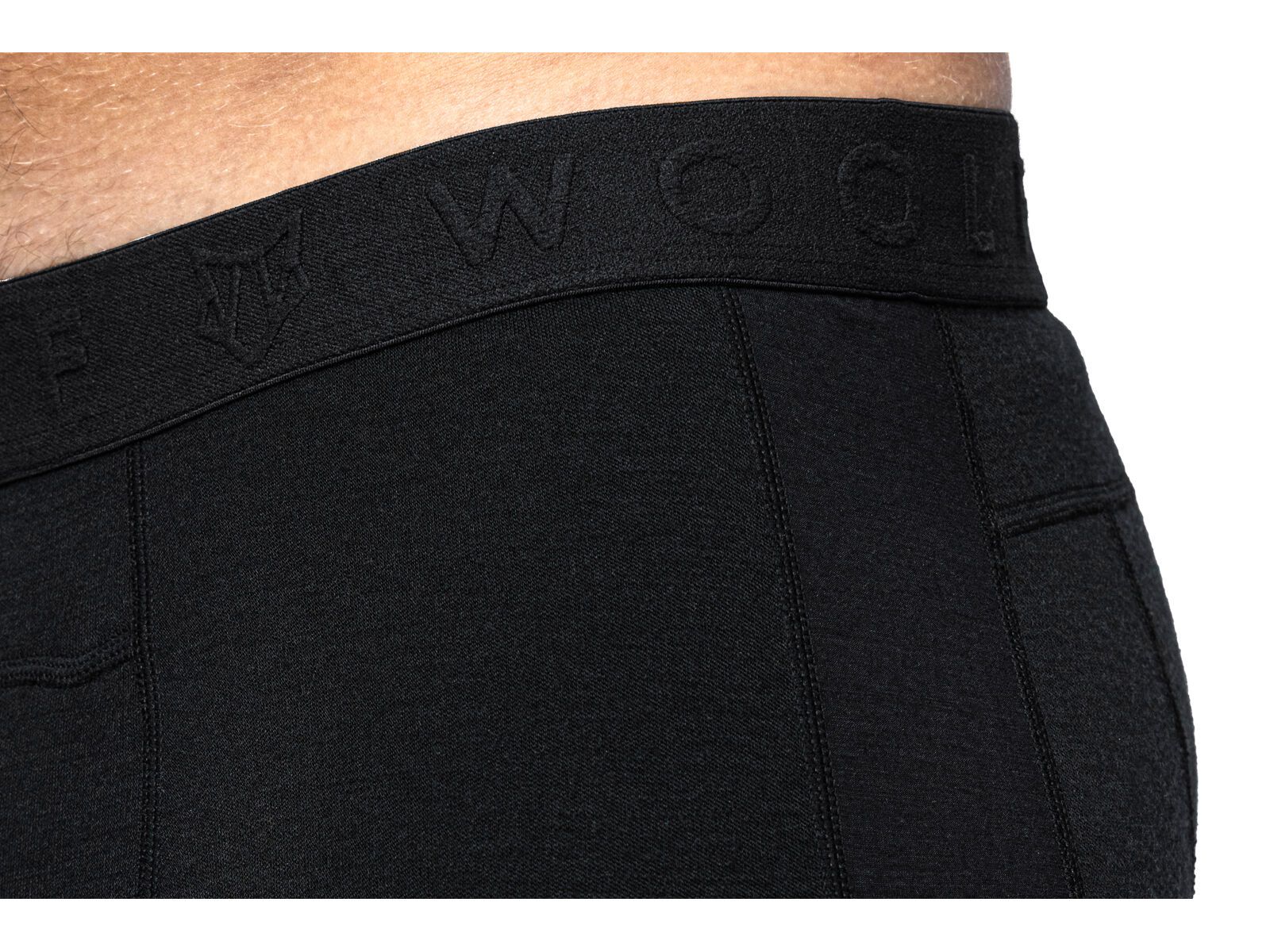 Woolf Merino Svarthetta Performance Pant, black - Bild 7