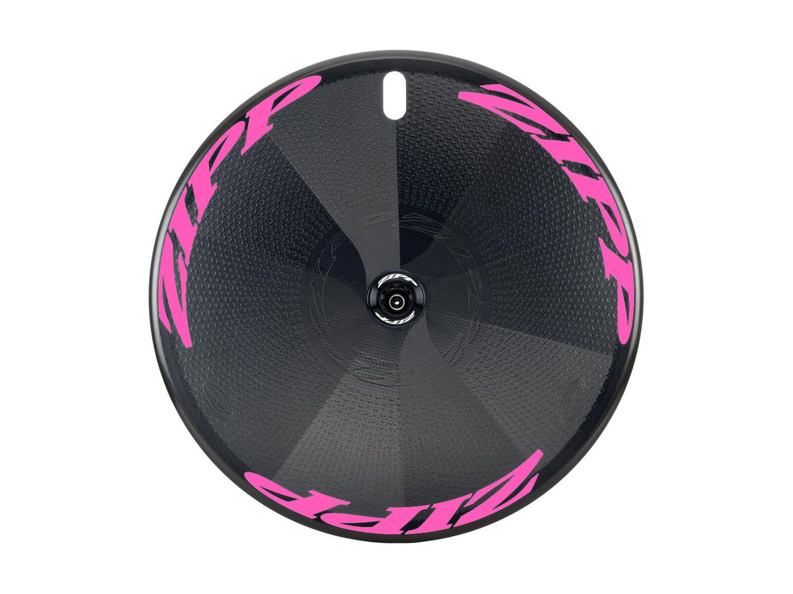 Zipp Super-9 Carbon Clincher Disc, schwarz/pink - Bild 1