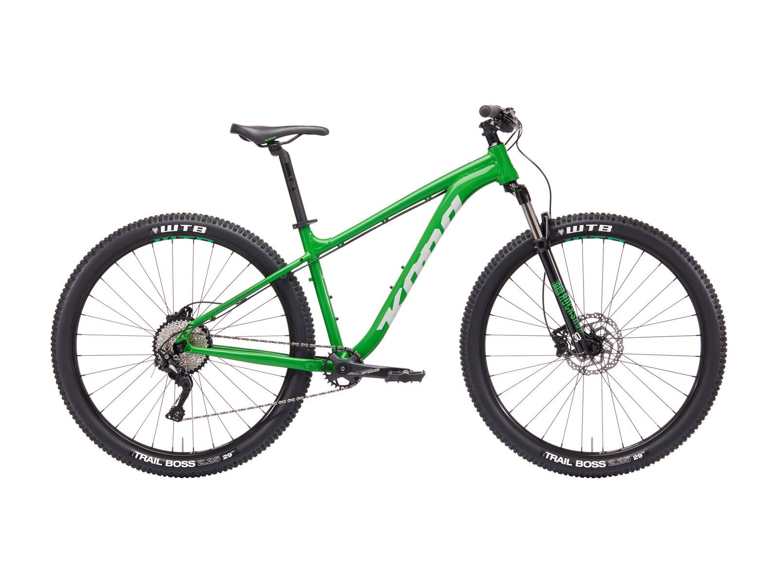 Kona Mahuna, gloss bright green w/ off-white & dark green decals - Bild 1