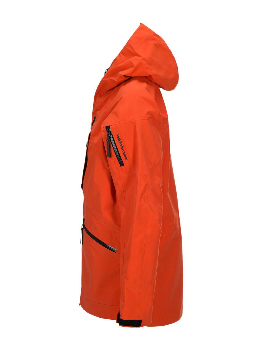 Peak Performance Bec Jacket, orange lava - Bild 4