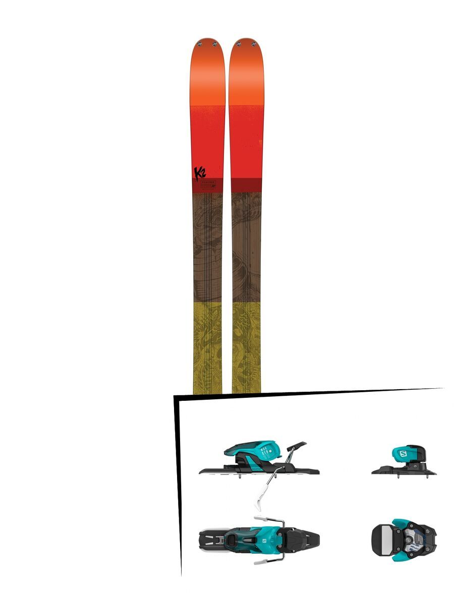 Set: K2 SKI Poacher 2017 + Salomon Warden 11 (1706226) - Bild 1