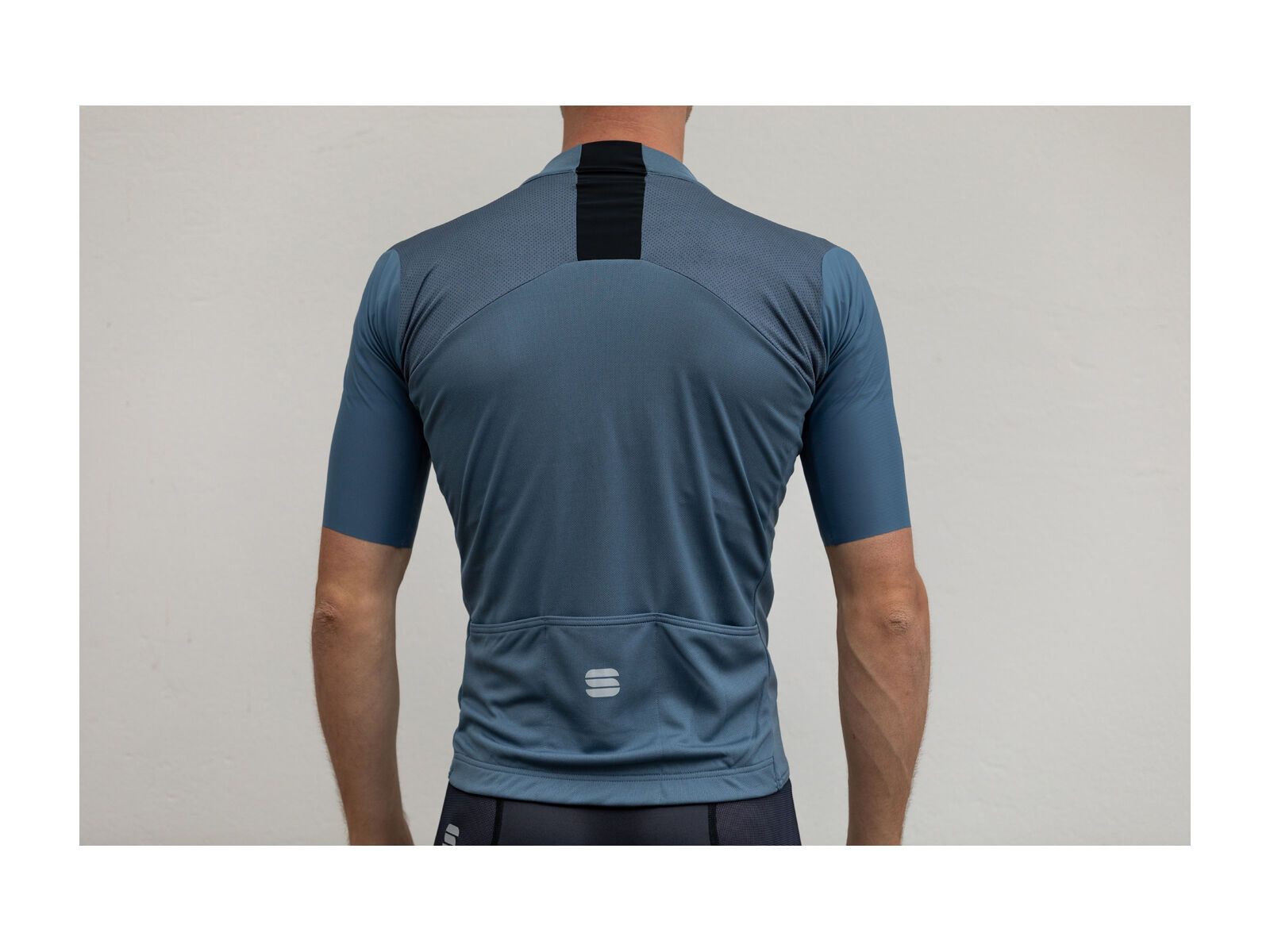 Sportful Strike Short Sleeve Jersey, blue sea black - Bild 7