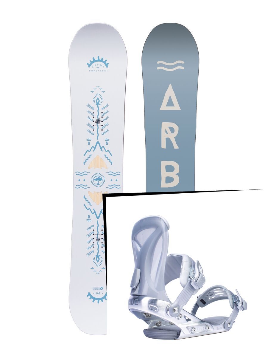 Set: Arbor Poparazzi 2017 + Ride DVA (1770123S) - Bild 1