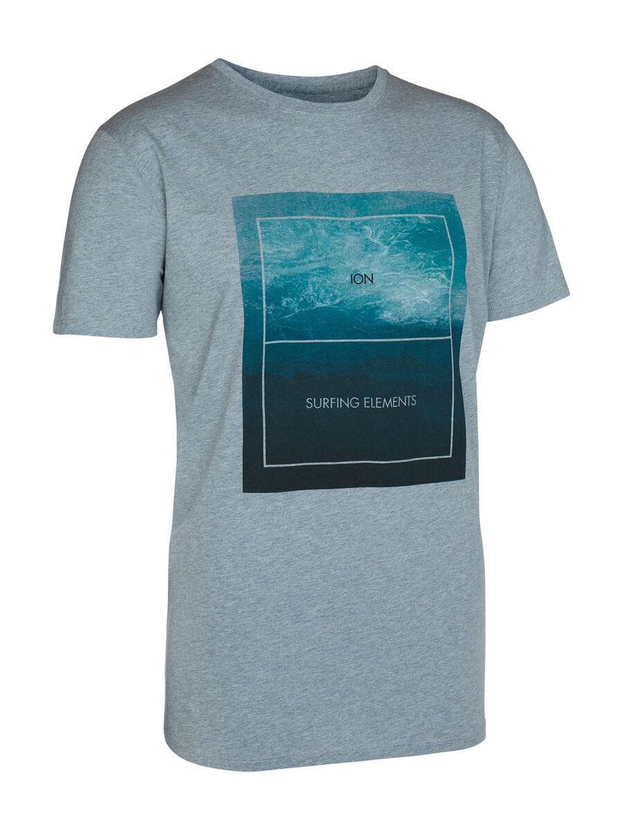 ION Tee SS Se, stone grey melange - Bild 1