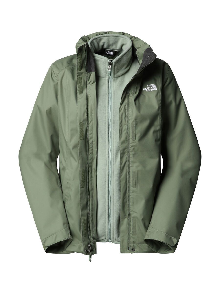 The North Face Women’s Evolve II Triclimate 3-in-1 Jacket, bark mist/slate moss - Bild 1