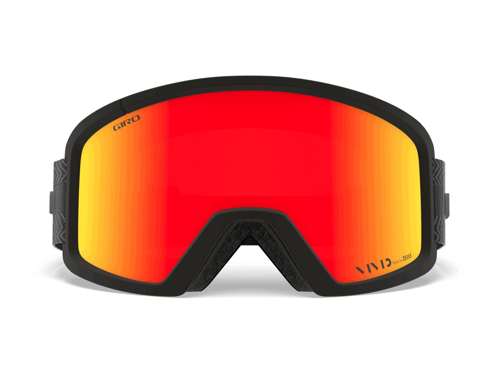 Giro Blok, black techline/Lens: vivid ember - Bild 3