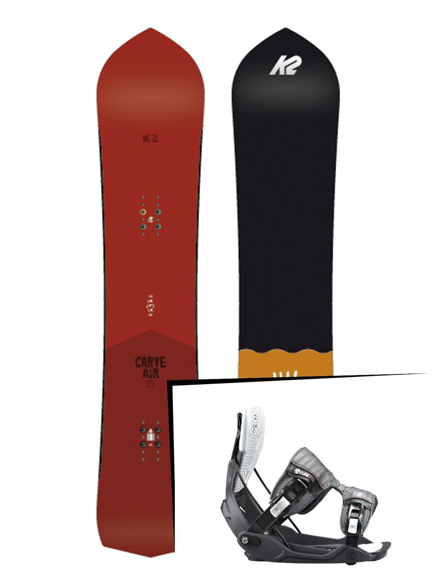 Set: K2 Carve Air 2017 + Flow Five (1718387S) - Bild 1