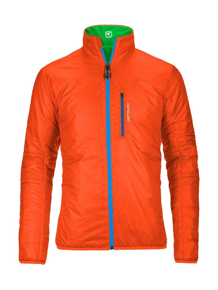 Ortovox Swisswool Light Jacket Piz Boval, absolute green - Bild 1