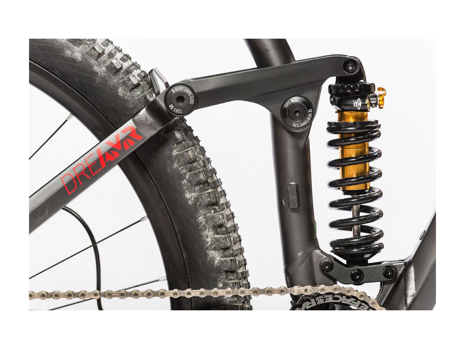 Ghost DRE AMR X 7 AL, titanium grey/riot red/monarch orange - Bild 5