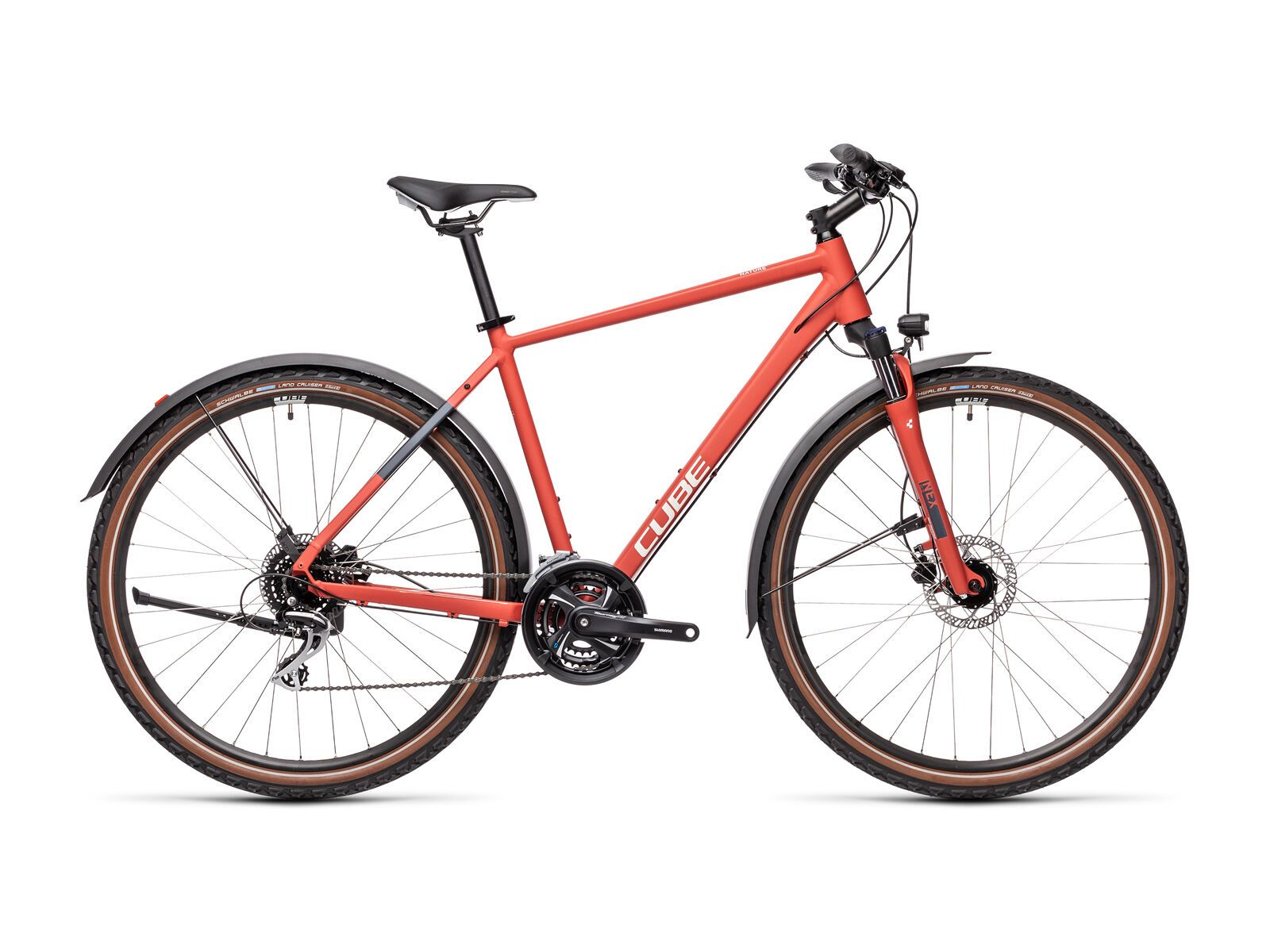 Cube Nature Allroad, red´n´grey - Bild 1