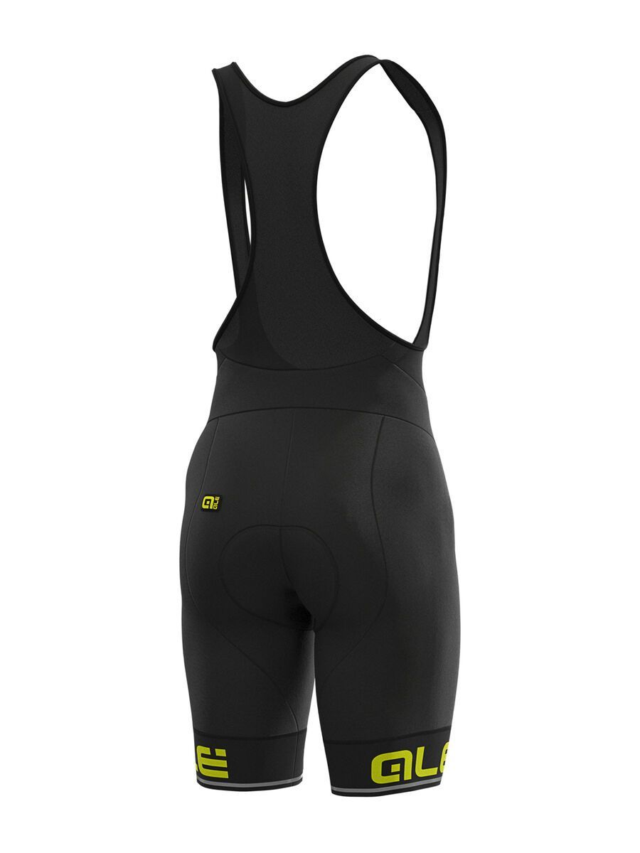 Ale Corsa Bibshorts, black-fluo yellow - Bild 2