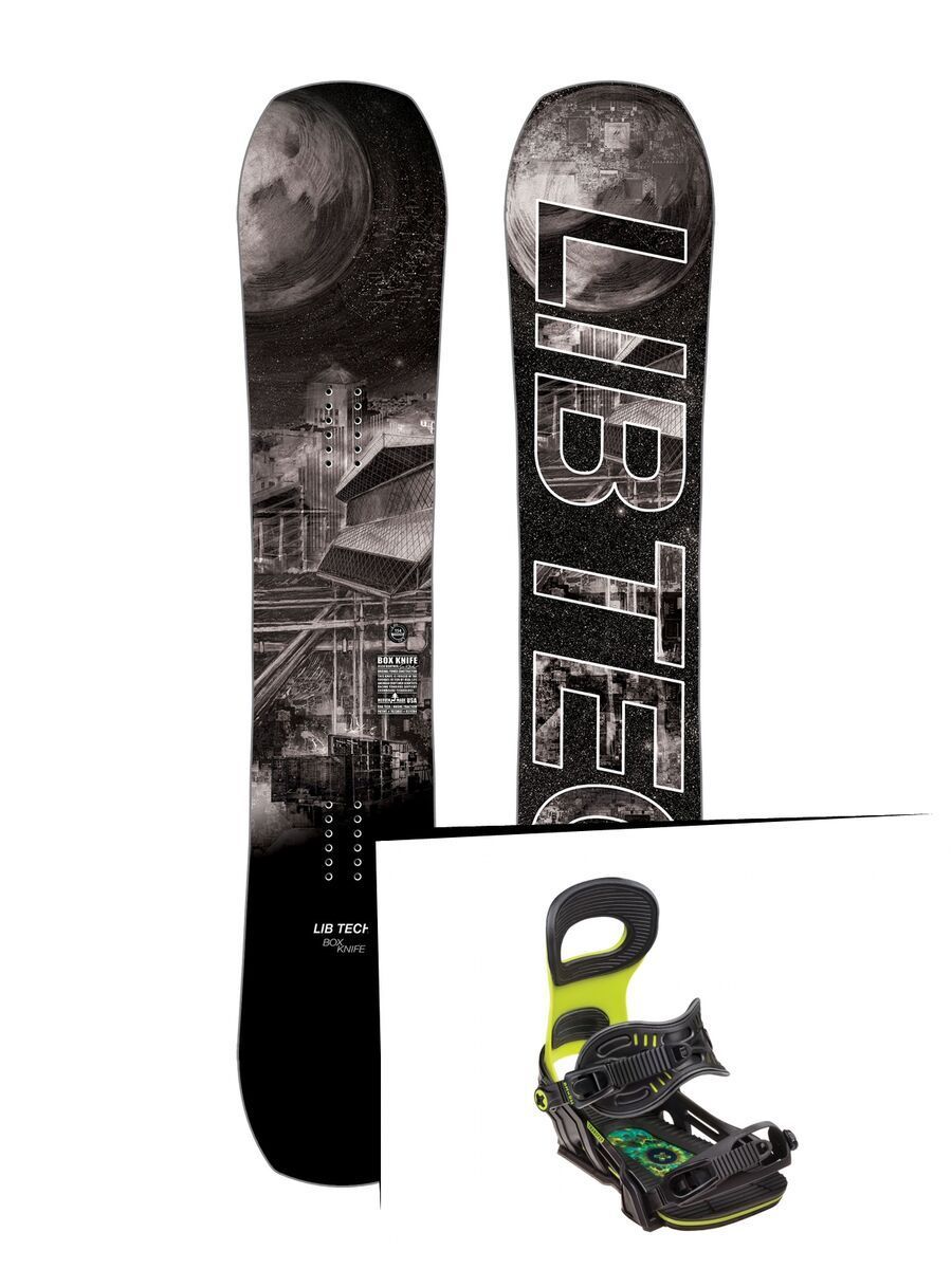 Set: Lib Tech Box Knife 2019 + Bent Metal Transfer (2260307S) - Bild 1