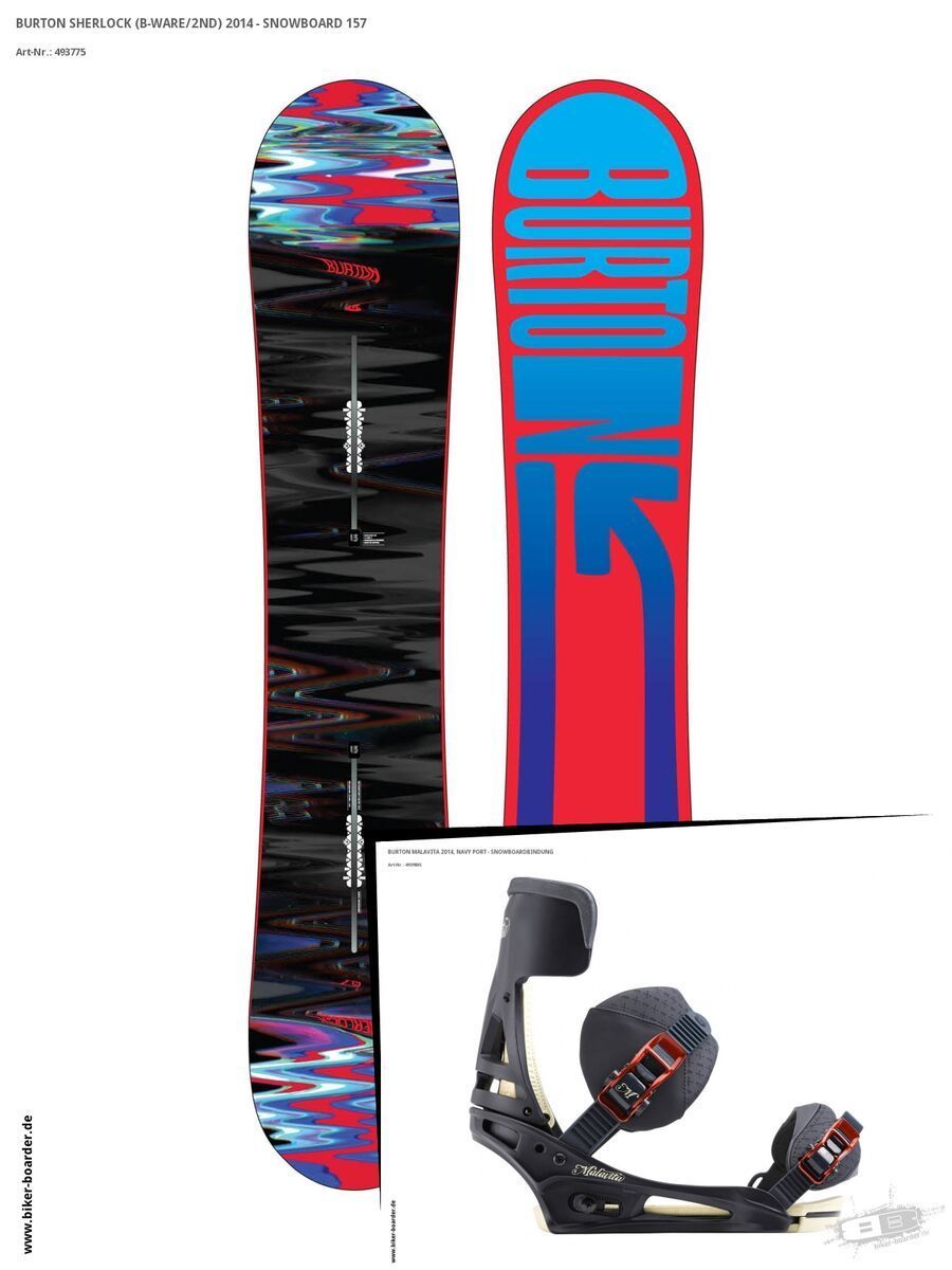 Set: Burton Sherlock  +  Malavita (493980S) - Bild 1
