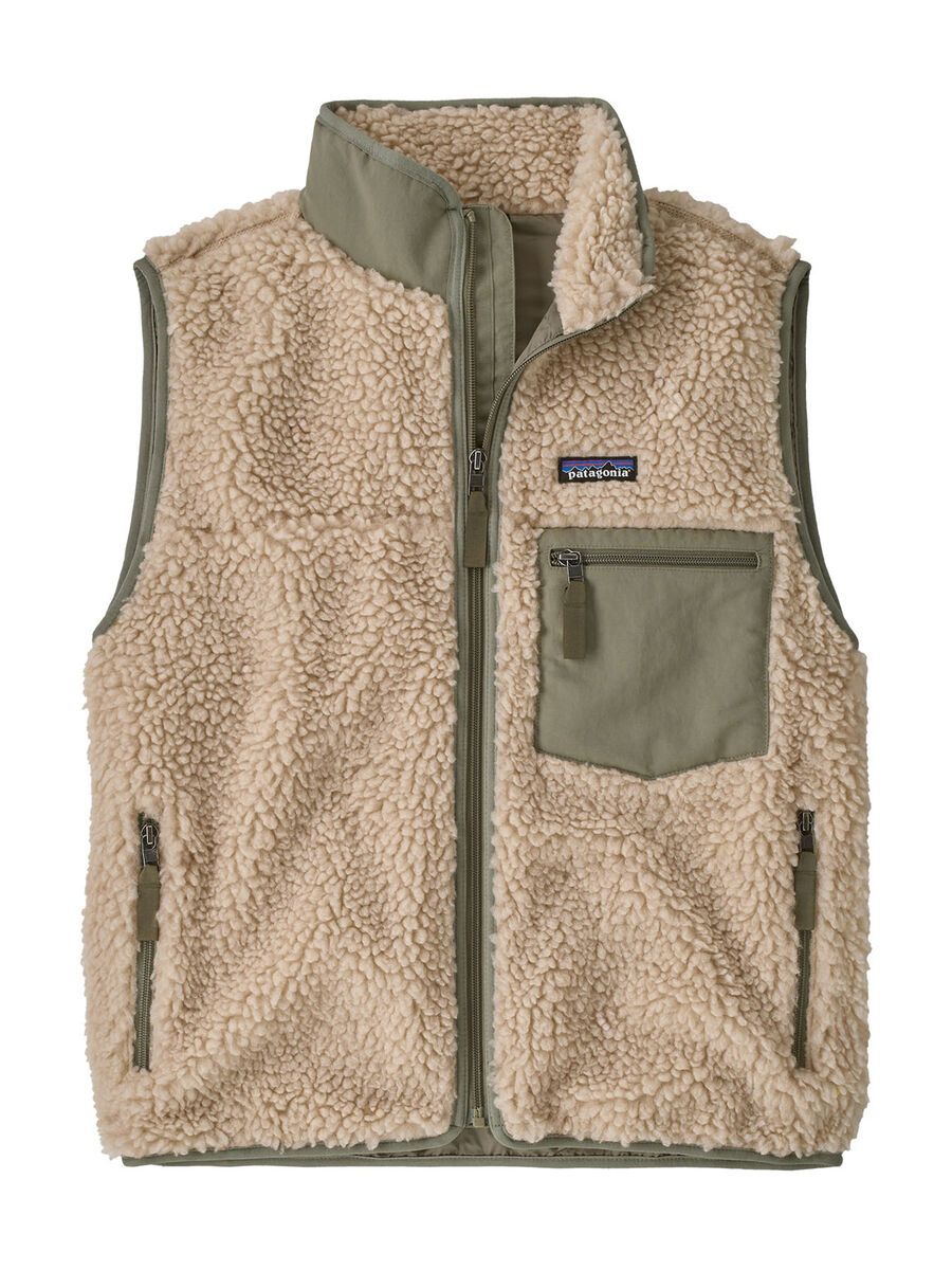 Patagonia Women's Classic Retro-X Vest, dark natural w/river rock green - Bild 1