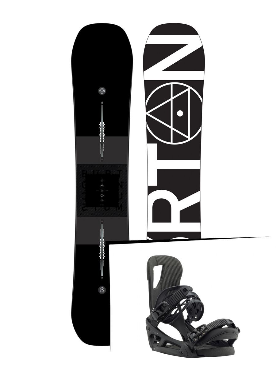 Set: Burton Custom X 2019 +  Cartel EST (1930912S) - Bild 1