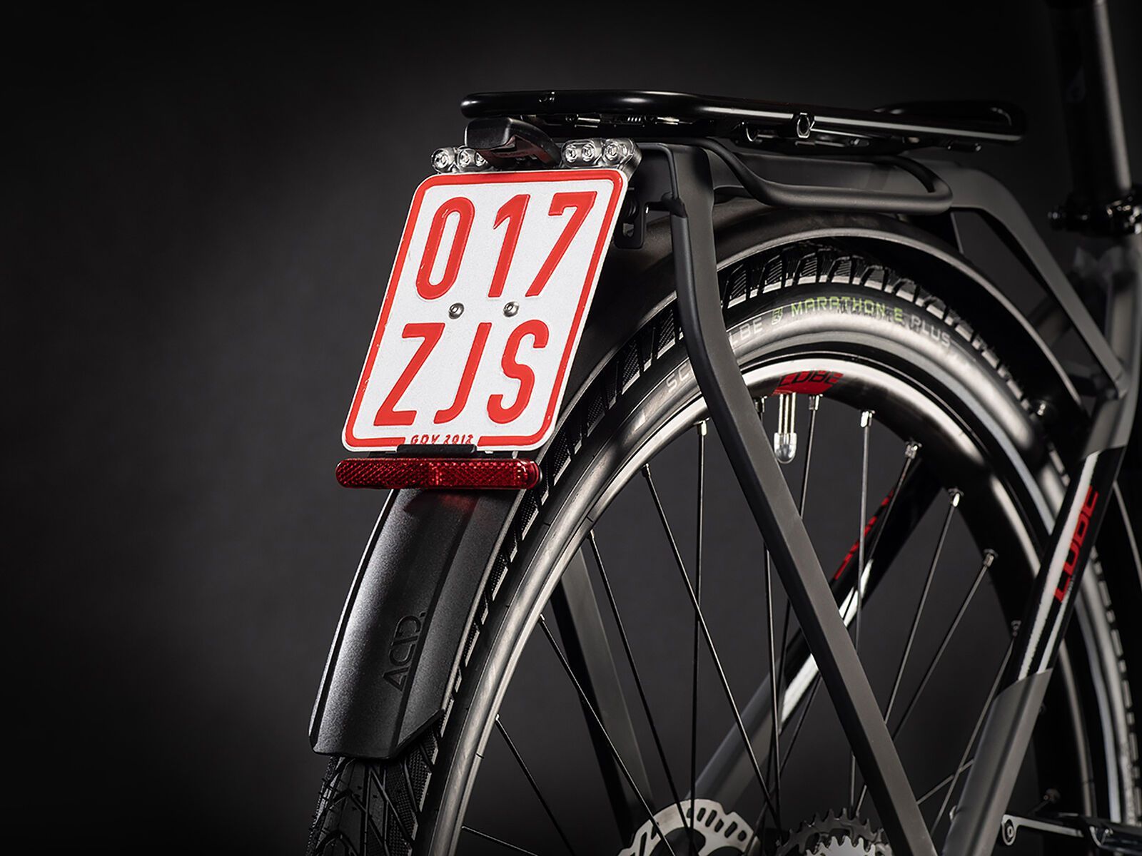 Cube Kathmandu Hybrid 45 Trapeze, iridium´n´red - Bild 4