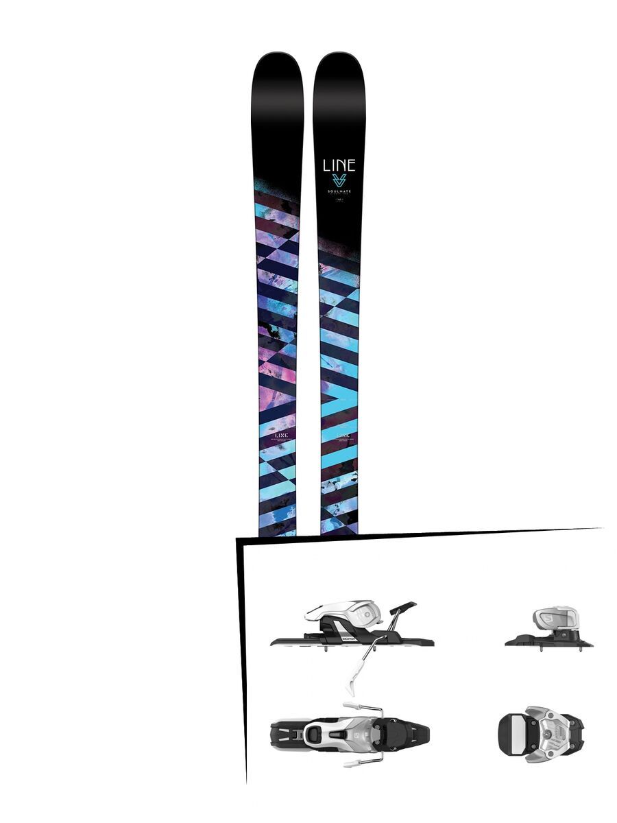 Set: Line Soulmate 92 2017 + Salomon Warden 11 (1706220) - Bild 1