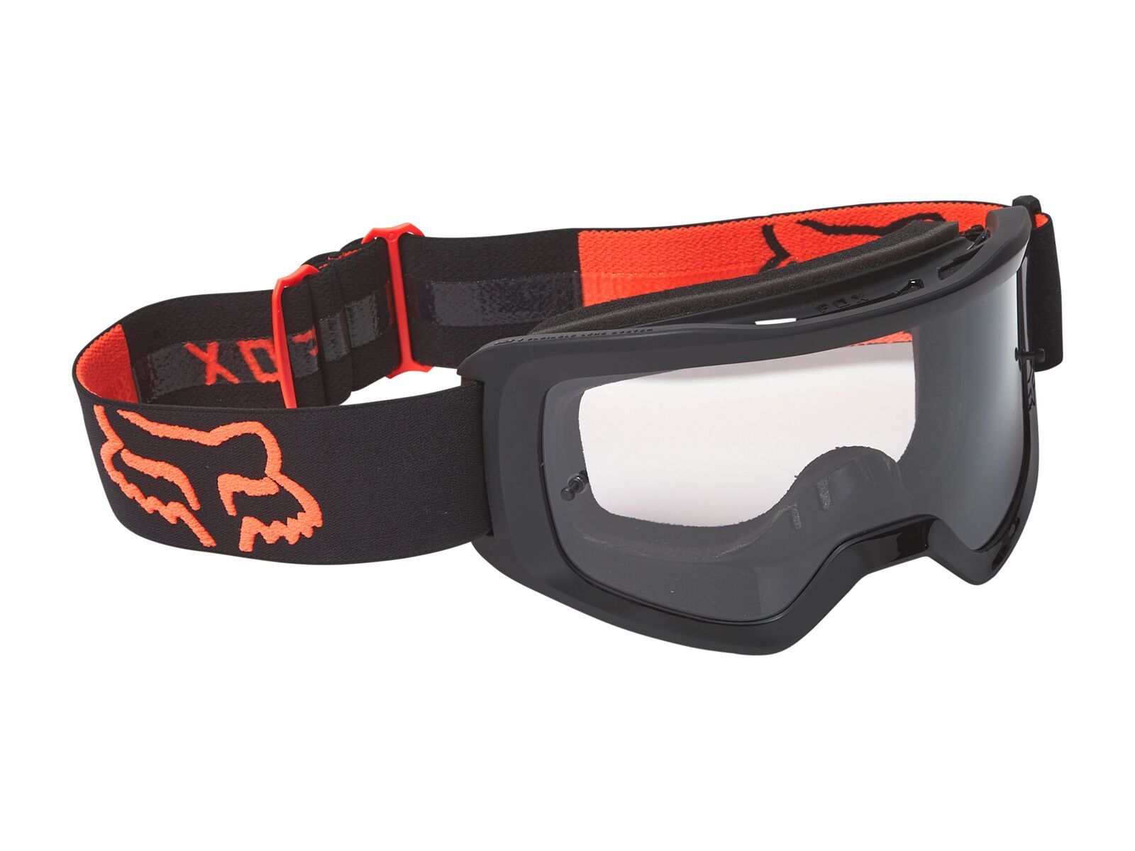 Fox Main Stray Goggle - Clear, black/orange - Bild 1