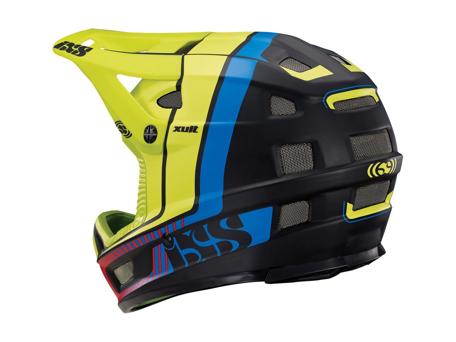 IXS Xult Cedric Gracia Edition, black/blue/lime - Bild 2