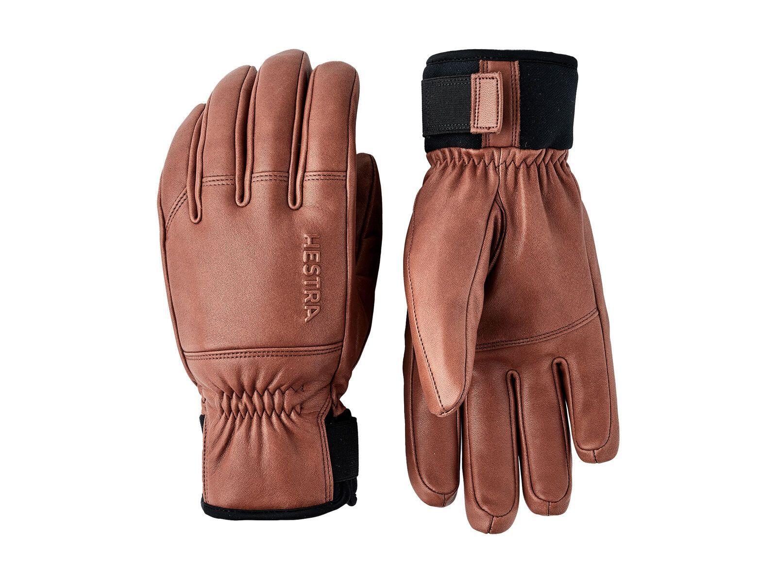 Hestra Omni 5 Finger, brown - Bild 1