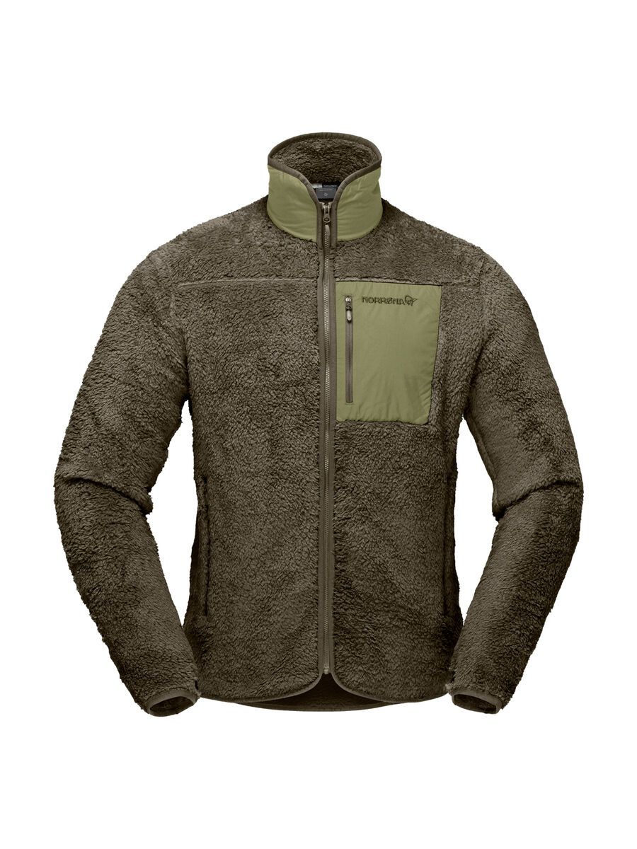 Norrona femund warm3 Jacket M's, olive night - Bild 1
