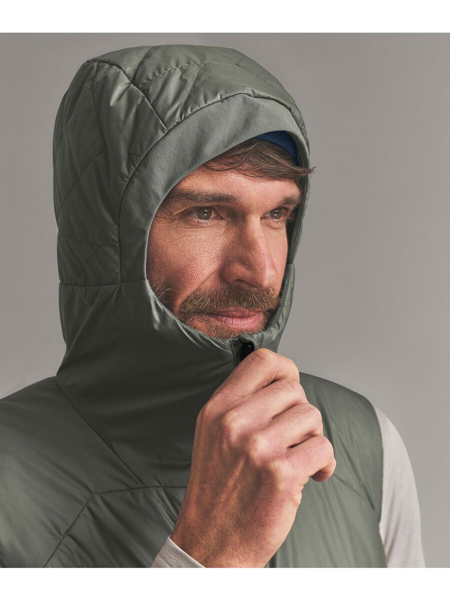 Ortovox Venet Swisswool 60 Vest M, dark sage - Bild 8