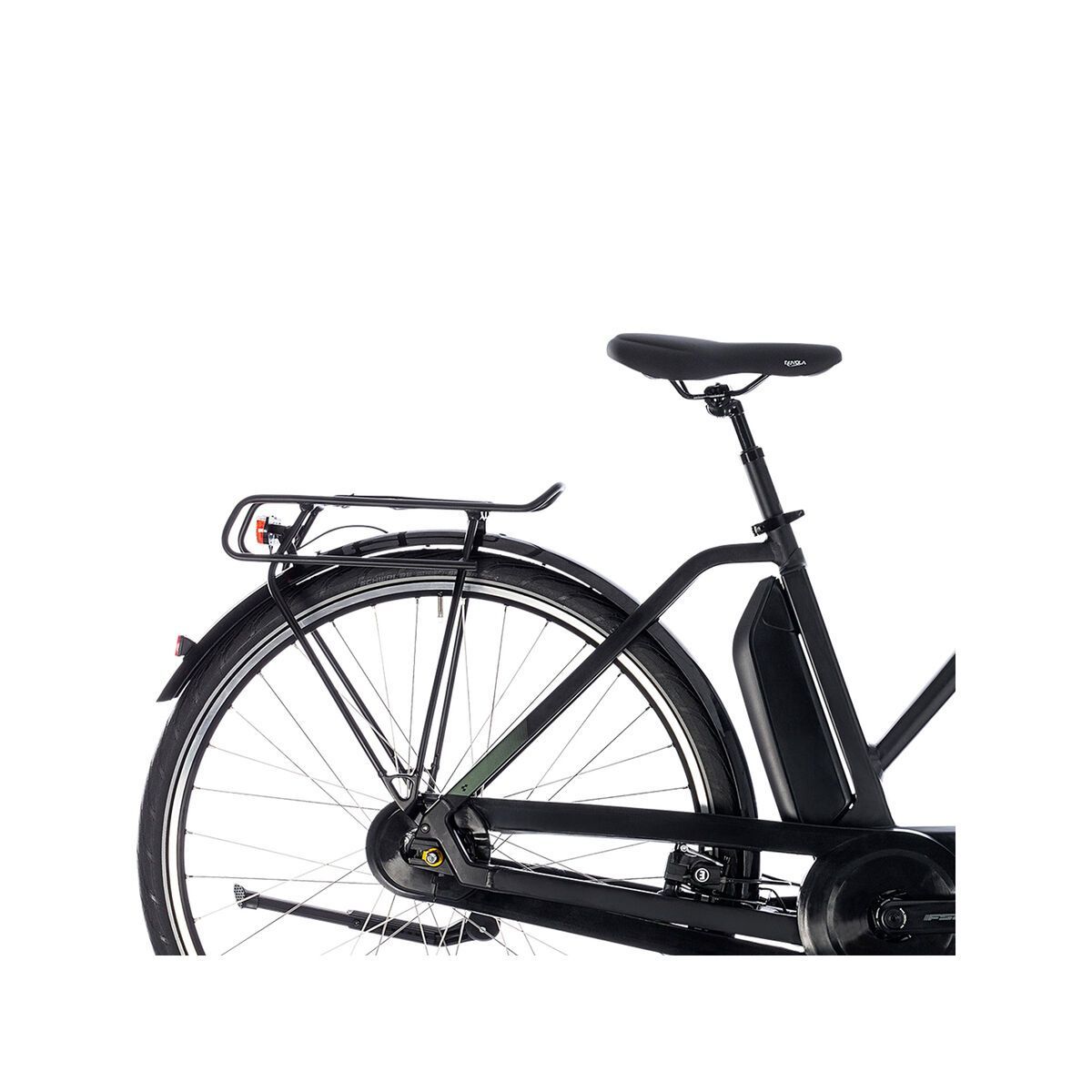 Cube Town Hybrid ONE 400 Trapeze, black´n´frostgreen - Bild 6