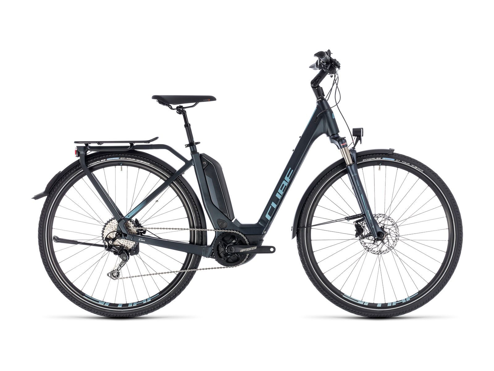 Cube Touring Hybrid Pro 400 Easy Entry, darknavy´n´blue - Bild 1