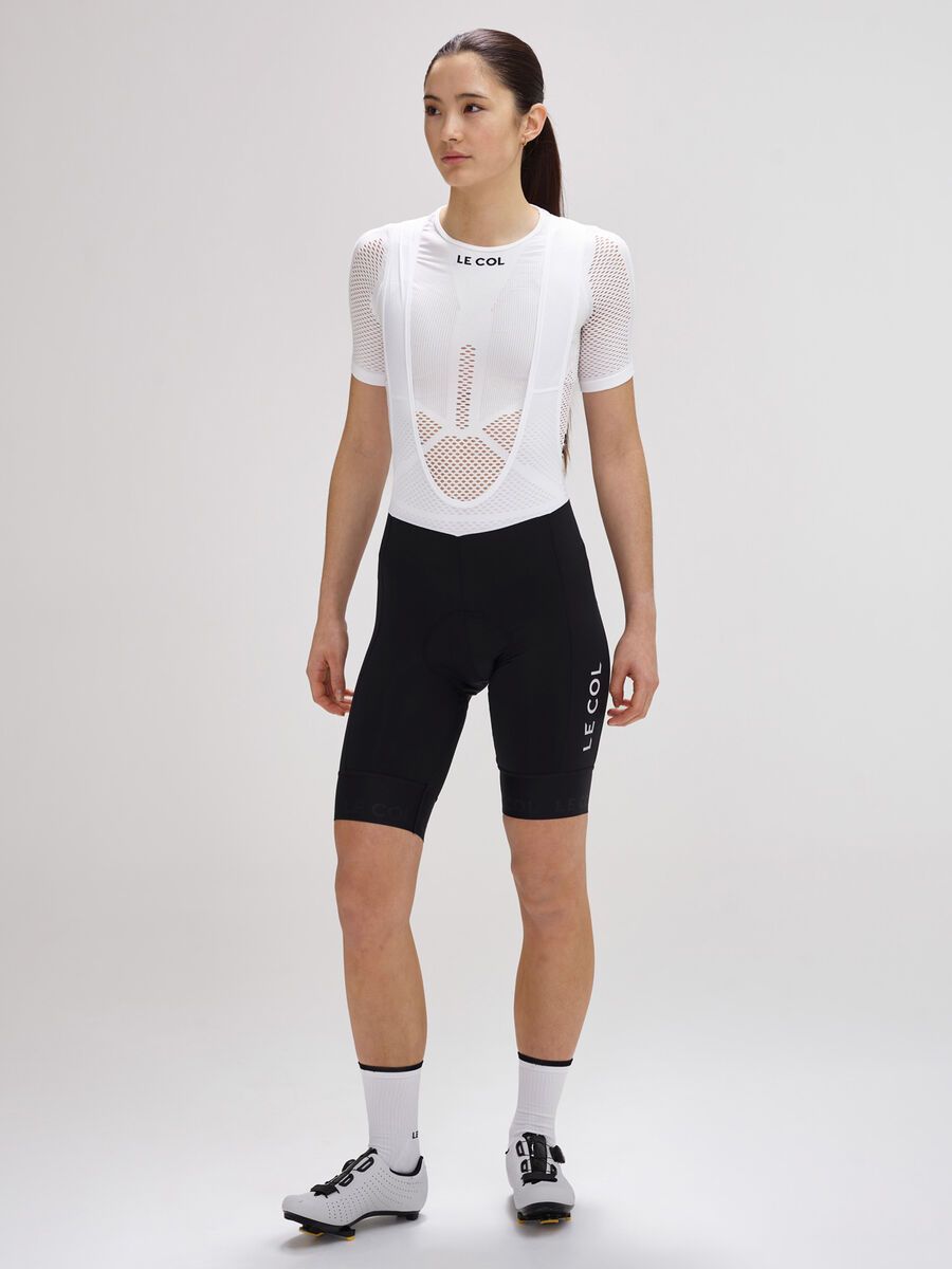 Le Col Unisex Pro Mesh Short Sleeve Base Layer, white - Bild 8